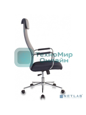 Кресло Бюрократ KB-9N/DG/TW-12 TW-01 TW-11 серый, сетка