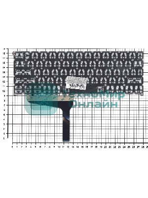 Клавиатура для ноутбука Acer Swift 7 SF714-52T черная