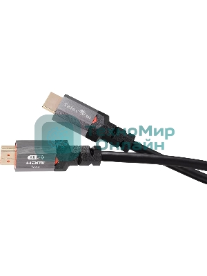 Кабель Telecom HDMI 19M/M,ver. 2.1, 8K@60 Hz 2m метал разъемы
