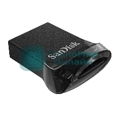 Флешка USB Sandisk CZ430 ULTRA FIT (SDCZ430-256G-G46), 256Gb, USB 3.1, R/W 130/40, черный