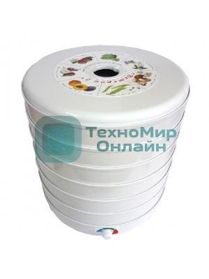 Сушилка для овощей Великие реки Ветерок-2 У, 6 поддонов, в гофротаре