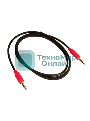 Аудио кабель 3.5 мм jack - 3.5 мм jack/HOCO HC-79293 UPA11/1m/позолоченные контакты/черный AUX