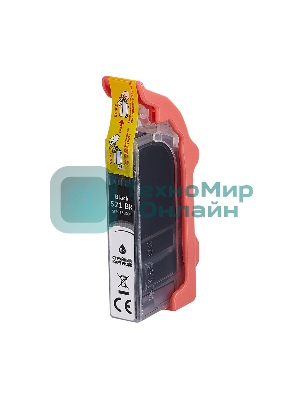 Картридж струйный Sakura 2933B004 (521 BK) для Canon, черный, 8,4 мл., 3127 к.