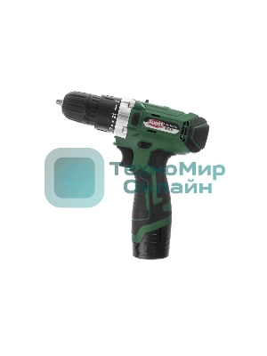 Дрель-шуруповерт Haммer ACD12CS, 12 В, 1,5 Ач, 26 Нм, щеточный