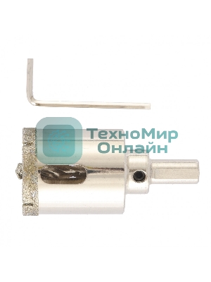 Сверло Matrix алмазное по керамограниту, 35 х 67 мм