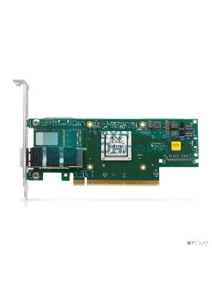 Сетевая карта Mellanox ConnectX-6 VPI adapter card, 100Gb/s (HDR100, EDR IB and 100GbE), dual-port QSFP56, PCIe3.0/4.0 x16, tall bracket