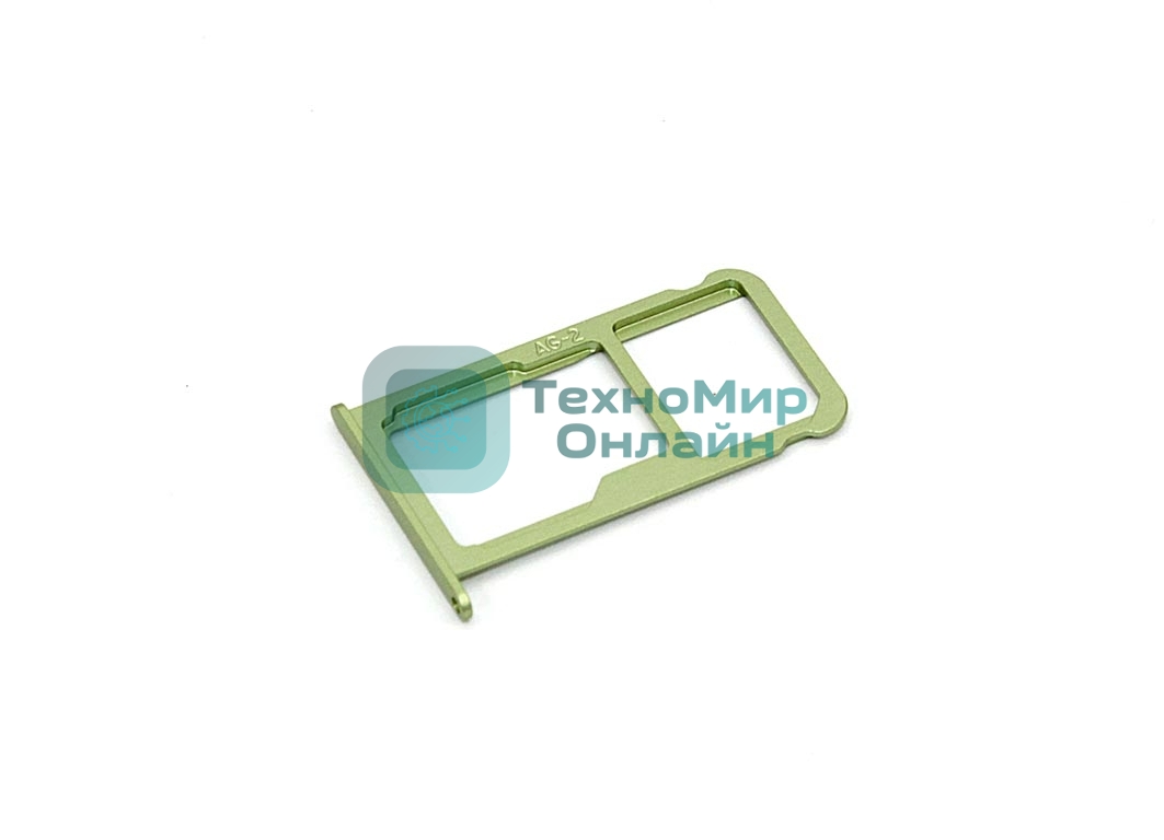 Лоток для SIM-карты Huawei P10 зеленый