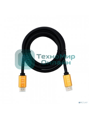 Кабель Rexant HDMI - HDMI 2.0, 2 м Gold