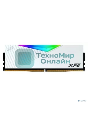 Оперативная память XPG Lancer, DDR5, 64GB (2x32GB), 6000MHz, CL30, DIMM, с радиаторами, RGB, белый