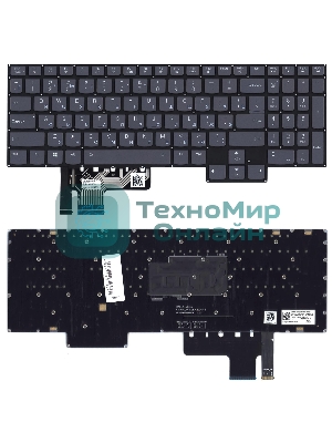 Клавиатура для ноутбука Lenovo Legion 7-15IMH05 черная