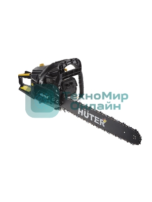 Бензопила Huter BS-62 70/6/6 2,2 кВт, 62 см3, бак 0,55 л, антивиб. система, шина 50см/20