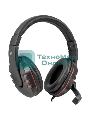 Гарнитура Defender Warhead G-160 чёрный, проводная