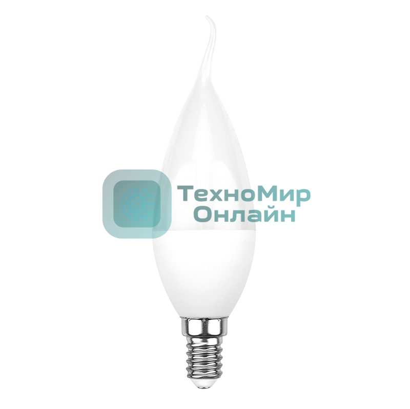 Лампа светодиодная Rexant Свеча на ветру (CW) 7,5 Вт E14 713 лм 6500 K холодный свет