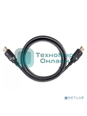 Кабель соединительный DisplayPort v2.1 40Gbps, 8K@60Hz, 2 м, медь, VCOM CG651-2.0