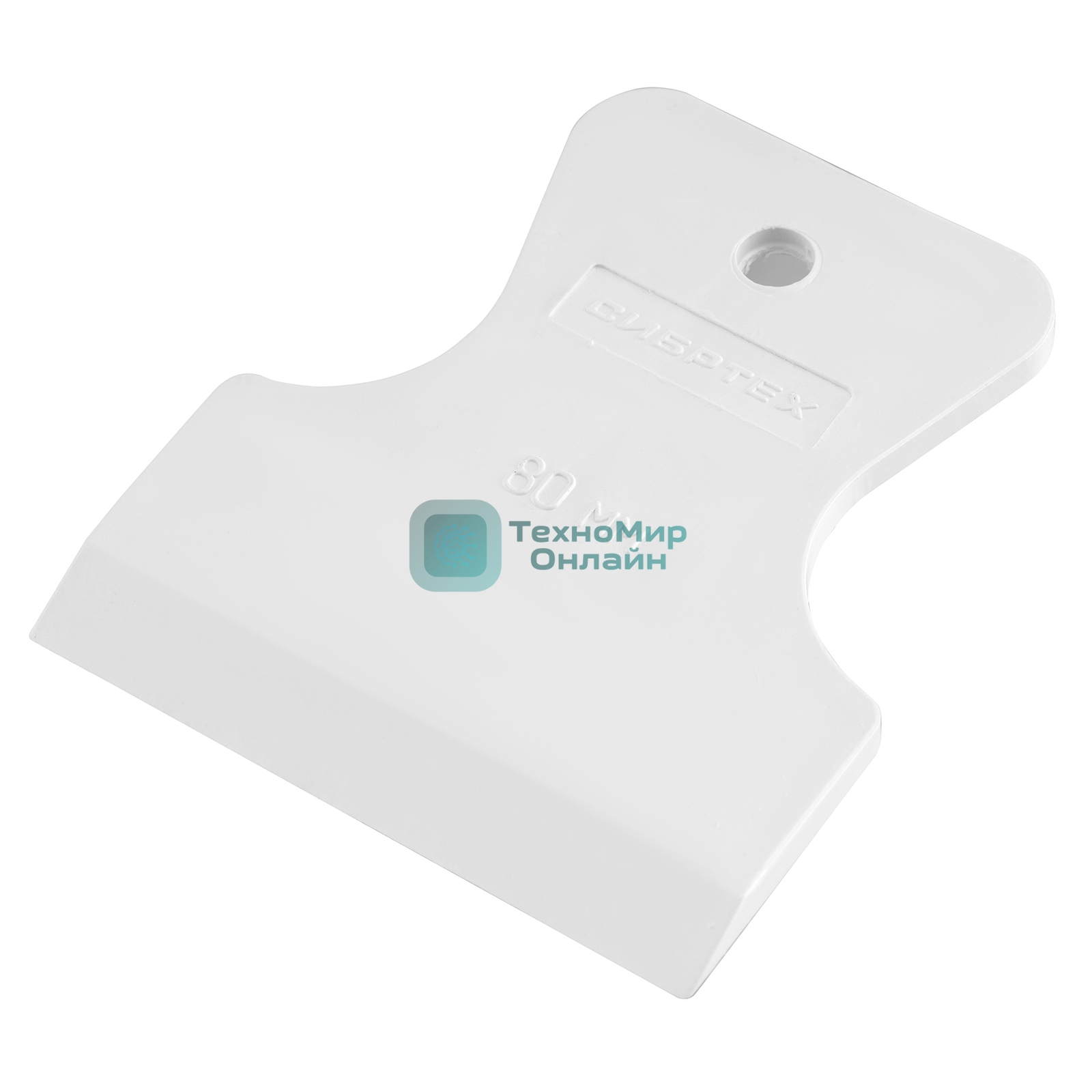 Набор шпателей Sparta 40-60-80 мм, белая резина, 3 шт.