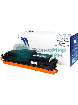 Картридж лазерный NVPrint совместимый NV-069H Magenta для Canon iSENSYS LBP673Cdw/MF750C/MF752Cdw/MF754Cdw (5500k)