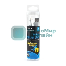 Кабель USB2.0 Cablexpert CC-U-mUSB02S-1.8M, AM/microB, серия Ultra, длина 1.8м, серебристый, блистер