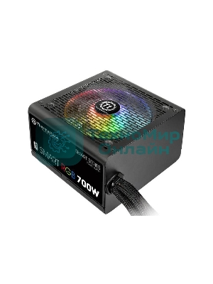 Блок питания Thermaltake Smart RGb (PS-SPR-0700NHSAWE-1), 700Вт, 80 PLUS, 120мм, черный