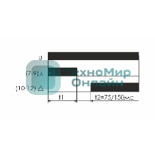 Реле времени PCG-417 (звезда-треугольник для пуска электродвиг. 230В 2х8А 2НО IP20 монтаж на DIN-рейке) F&F EA02.001.020