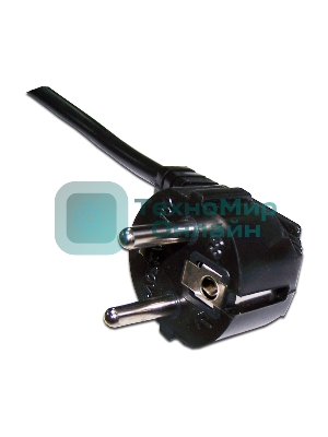 Провод Lanmaster LAN-PP13/SHA-2.0-BK проводник.:2 черный 2м