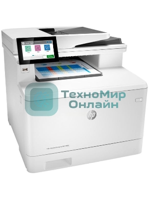 МФУ лазерное HP Color LaserJet Pro M480f (3QA55A), A4, цветной, печ. до 27 стр/мин., скан. до 29 стр/мин. (ч/б) 20 стр/мин. (цвет), 600 x 600 dpi, USB, RJ-45, Air Print, Mopria