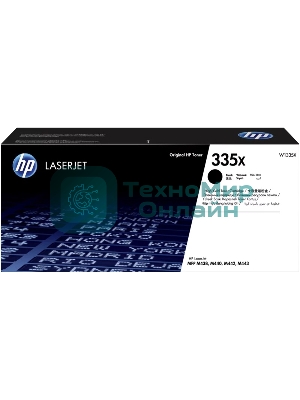 Картридж лазерный HP 335X черный для LaserJet MFP M438n/M442dn/M443nda 13 700 стр.