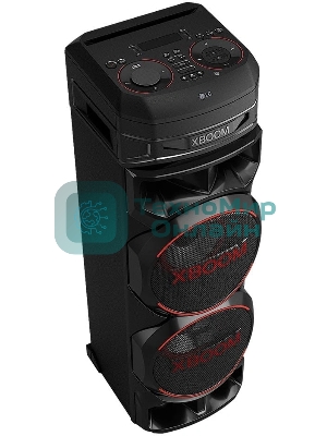 Минисистема LG XBOOM RNC9 черный 1000Вт FM USB BT