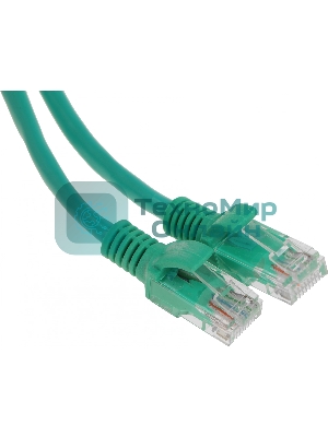 Патч-корд UTP Cablexpert кат.5e, 2м, литой, многожильный (зеленый)