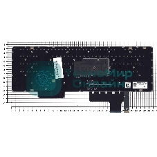 Клавиатура для ноутбука Lenovo Legion 7-15IMH05 черная