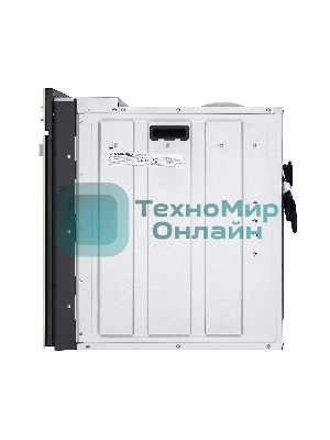 Шкаф духовой электрический Maunfeld EOEC516BG, встраиваемый, 51л, дверца с 2 стеклами, бежевый