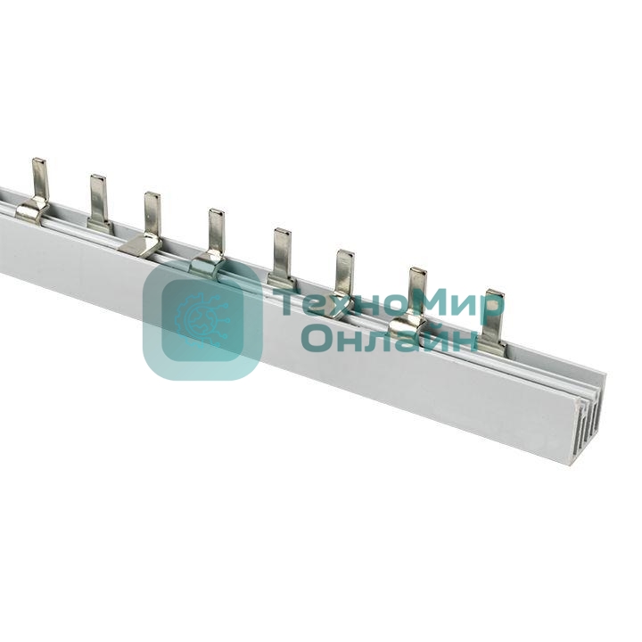 Шина соединительная PIN 3ф 100А мед. изол. 54мод (дл.1м) EKF pin-03-100