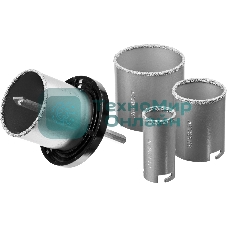 Набор STAYER PROFESSIONAL 33345-H6 коронки d33-73мм