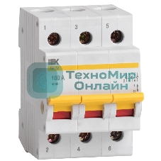 Выключатель нагрузки (мини-рубильник) IEK MNV10-3-020 ВН-32 3Р 20А