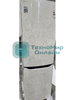 (Поврежденный товар) Холодильник LG GA-B419SEJL бежевый [См.описание!]