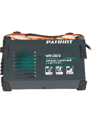 Сварочный аппарат Patriot WM230D инвертор ММА 10.7кВт