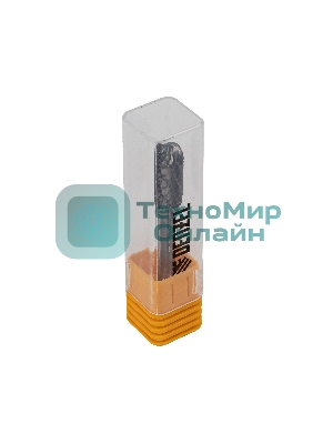 Борфреза по металлу Denzel твердосплавная, цилиндрическая закругленная, тип-С, 10 мм