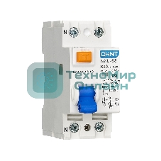 Выключатель дифференциального тока CHINT (УЗО) 1п+N 25А 30мА тип AC 6кА NXL-63