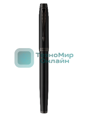Ручка роллер Parker IM Achromatic T317 (CW2127743) Matt Black, F, черные чернила, подарочная коробка