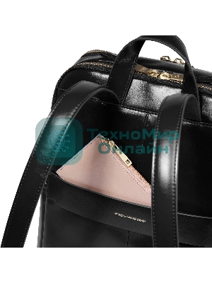 Рюкзак женский Piquadro Blue Square CA6678B2/N кожа черный