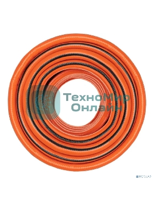 Шланг поливочный ПВХ 3-х слойный армированный 3/4дюйм 50м Профи Плюс ЧЕТЫРЕ СЕЗОНА 62-0230-1