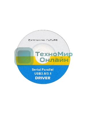 Контроллер ExeGate EXE-313 PCI-Ex4, 2*USB3.1 Type-C ext, разъем доп.питания (OEM)