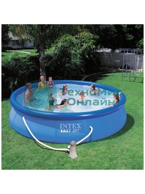 Бассейн Intex Easy Set, 28118, 305х61 см, 3077л, фил.-насос 1250л/ч, уп.1