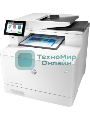 МФУ лазерное HP Color LaserJet Pro M480f (3QA55A), A4, цветной, печ. до 27 стр/мин., скан. до 29 стр/мин. (ч/б) 20 стр/мин. (цвет), 600 x 600 dpi, USB, RJ-45, Air Print, Mopria