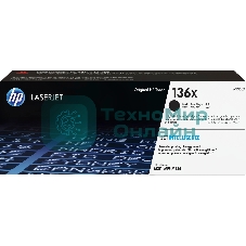 Картридж лазерный HP 136X черный Original LaserJet Toner Cartridge