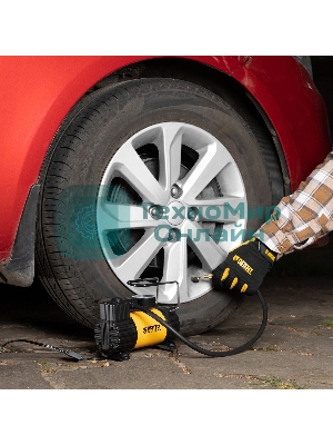 Компрессор автомобильный Denzel AC-37, 12 В, 7 атм 37 л/мин