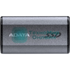 Внешний SSD ADATA Elite SE880, 2TB, USB 3.2 Gen 2x2 Type-C, R/W 2000/2000, серый
