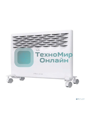 Конвектор электрический Ballu Ettore BEC/ETER-1000 белый, 1000 Вт, 15 м2, термостат, дисплей