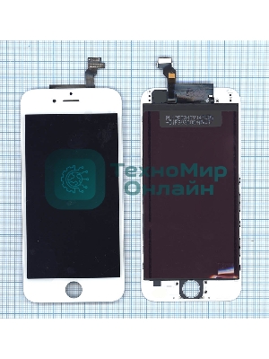 Дисплей для iPhone 6 в сборе с тачскрином (Tianma), белый