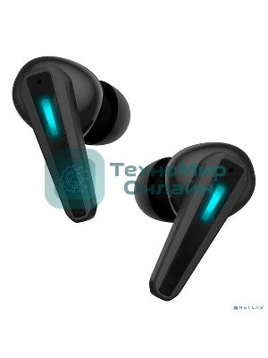 Наушники TWS A4Tech Bloody M70 черный/синий, внутриканальные, Bluetooth, до 24 ч
