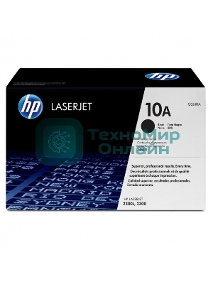 Картридж лазерный HP Q2610A черный для LaserJet 2300 (6 000 стр.)